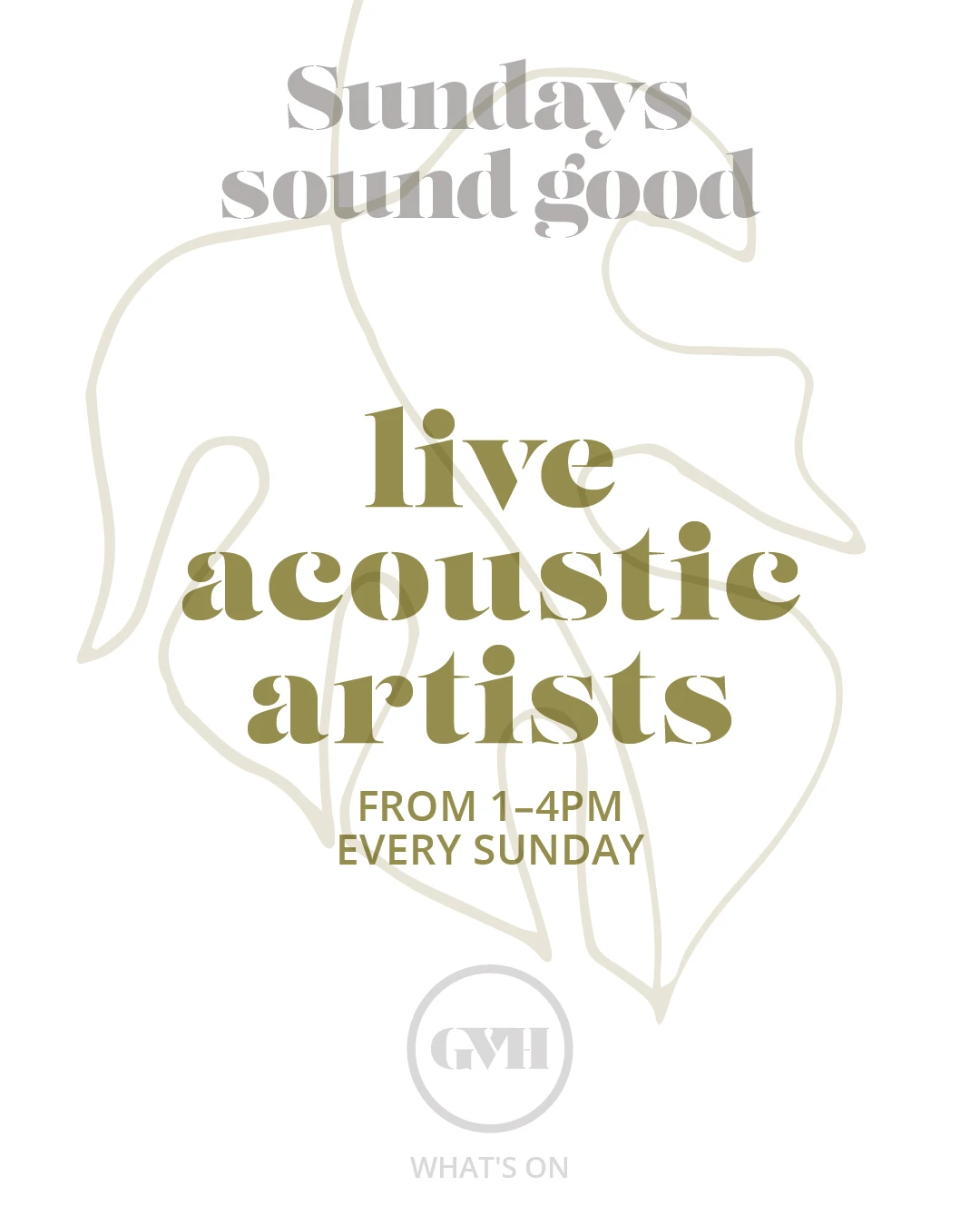 live music on sundays at the green valley hotel