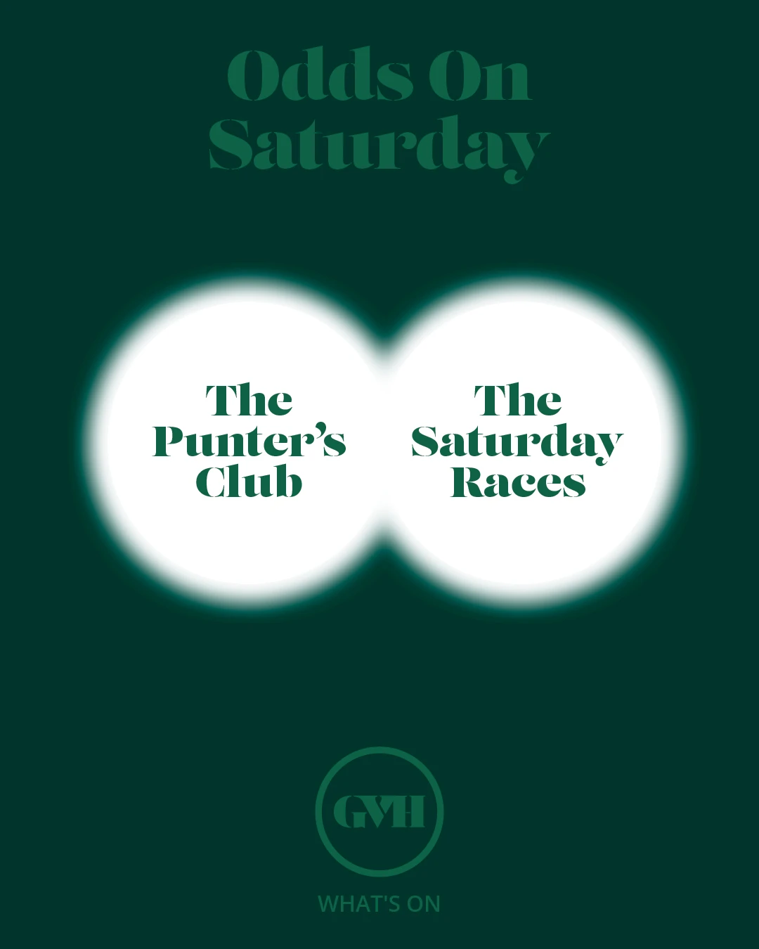punters club at the green valley hotel on saturdays